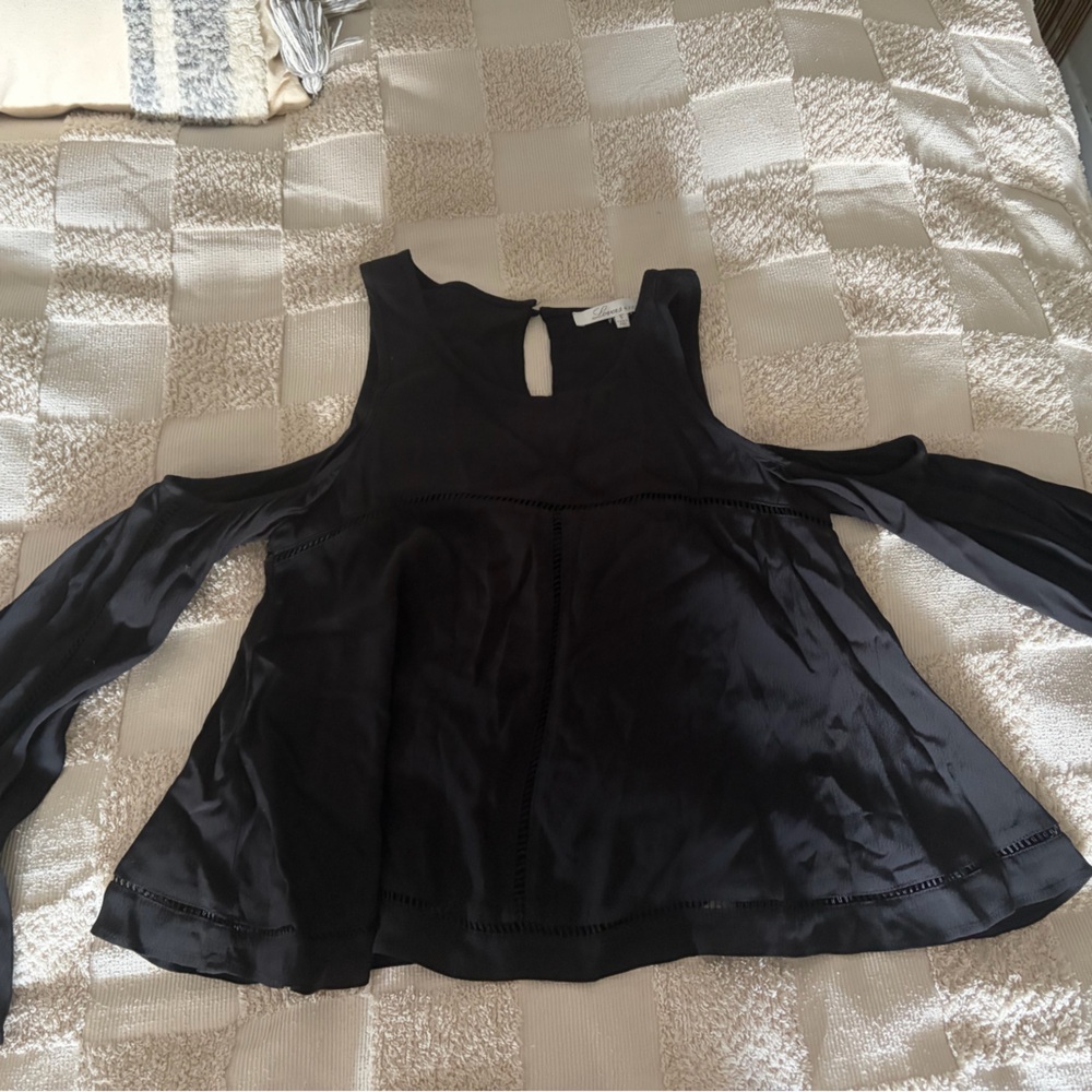 Lovers + Friends Elegant Black Top
